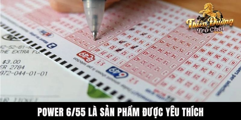 Lô Đề Vietlott TDTC - Tìm Kiếm Cơ Hội Đổi Đời Nhanh Chóng Power 6/55 là sản phẩm được yêu thích