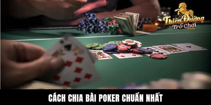 Cách Chia Bài Poker Chi Tiết Dành Cho Người Mới Tại TDTC Cách chia bài poker chuẩn nhất