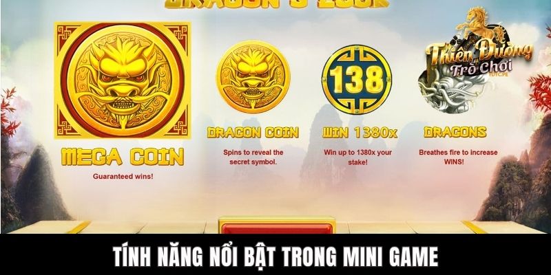 Dragon’s Luck - Bí Quyết Chiến Thắng Của Cao Thủ TDTC Tính năng nổi bật trong mini game