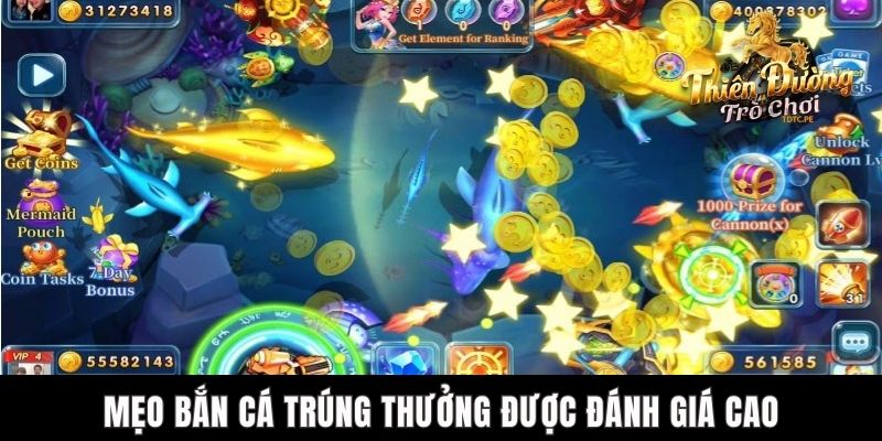 Mẹo Bắn Cá Trúng Thưởng Chuẩn Được Cao Thủ TDTC Chia Sẻ Mẹo bắn cá trúng thưởng được đánh giá cao