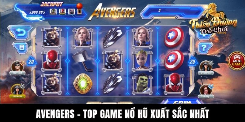 Top Game Nổ Hũ Đáng Trải Nghiệm Nhất Tại Cổng Game TDTC Avengers - Top game nổ hũ xuất sắc nhất