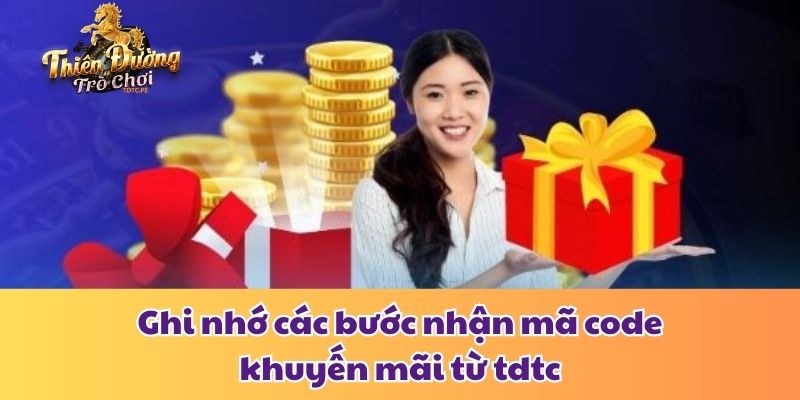 Tdtc Tặng Code - Ưu Đãi Ngập Tràn Săn Vô Vàn Quà Chất 2025 Ghi nhớ các bước nhận mã code khuyến mãi từ tdtc